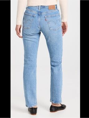 Levi's 501 Original Fit Light Wash Size 26 Lily Rose Depp
